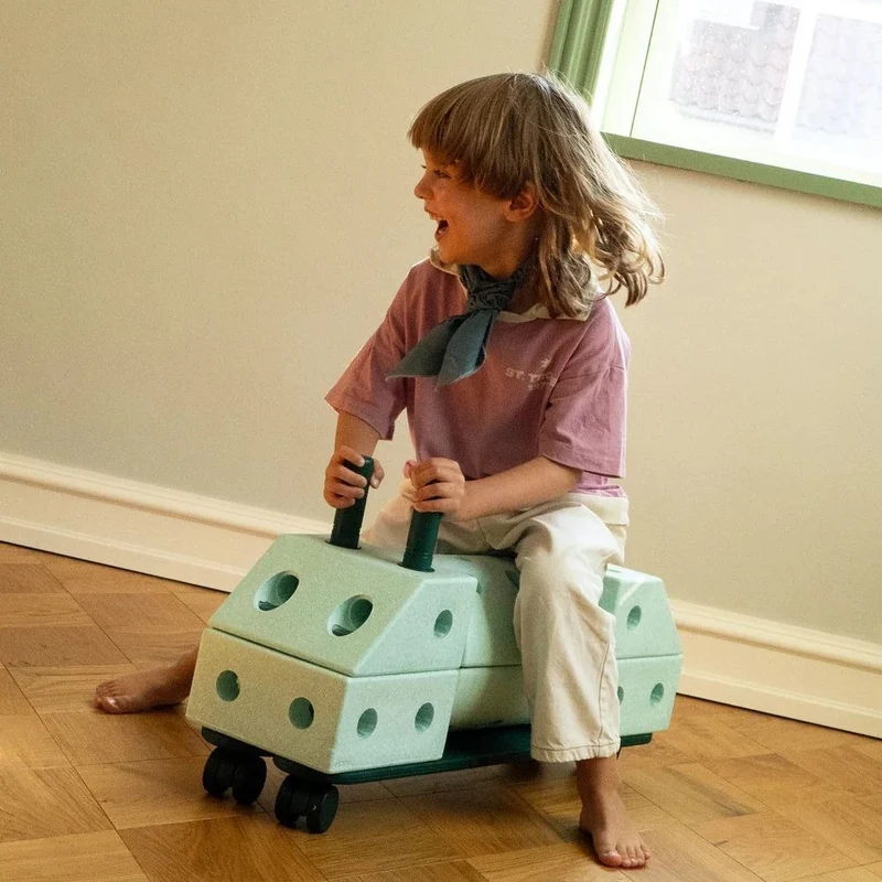 Balance Track Set – Ozeanminze/Waldgrün