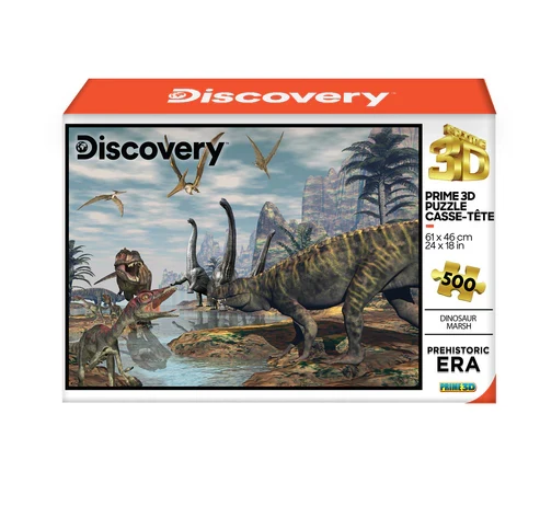 Discovery - Dinosaur Marsh (3D Puzzle) (500pcs)