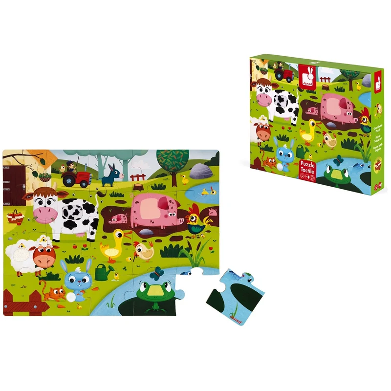 Sinnes-Puzzle – Bauernhof