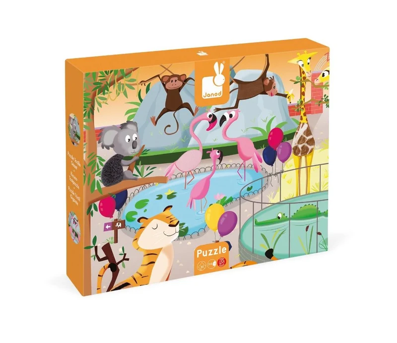 Sinnes-Puzzle – Ausflug in den Zoo