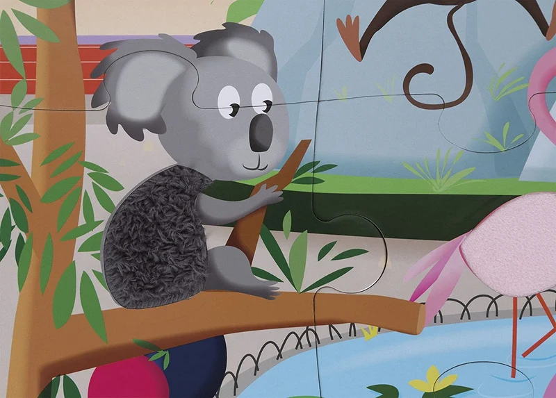 Sinnes-Puzzle – Ausflug in den Zoo