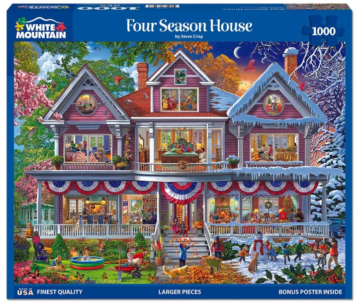 Four Season House, Steve Crisp (1000pcs)