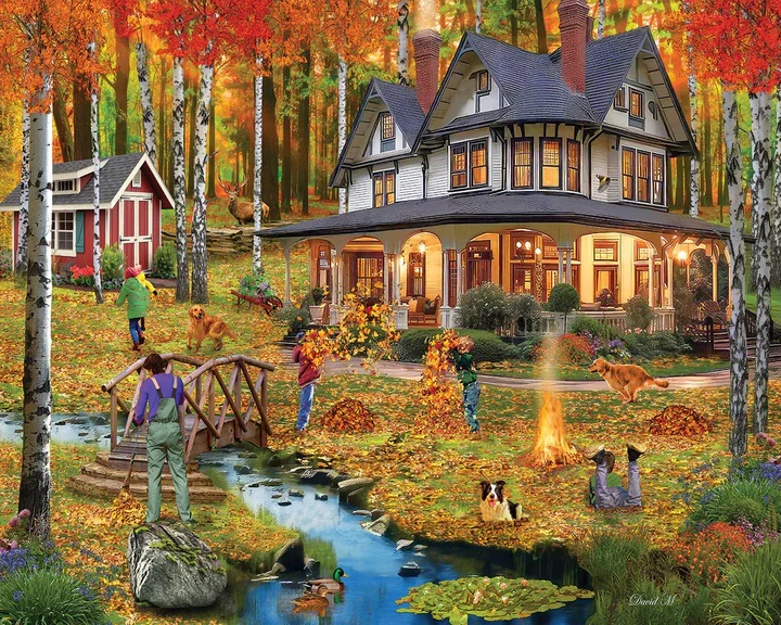 Autumn Leaves, David MacLean (1000pcs)
