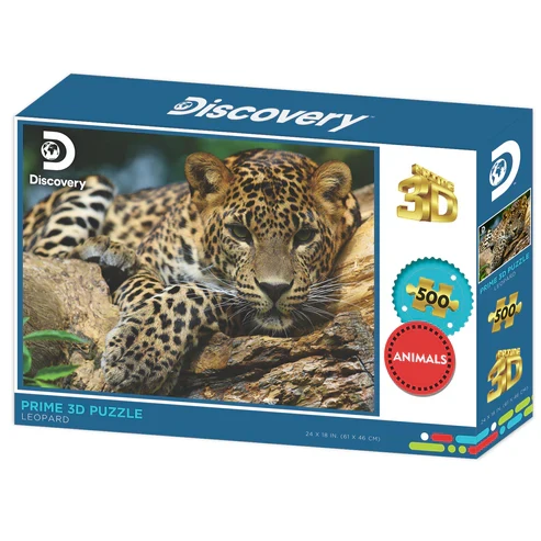 Discovery - Leopard (3D Puzzle) (500pcs)