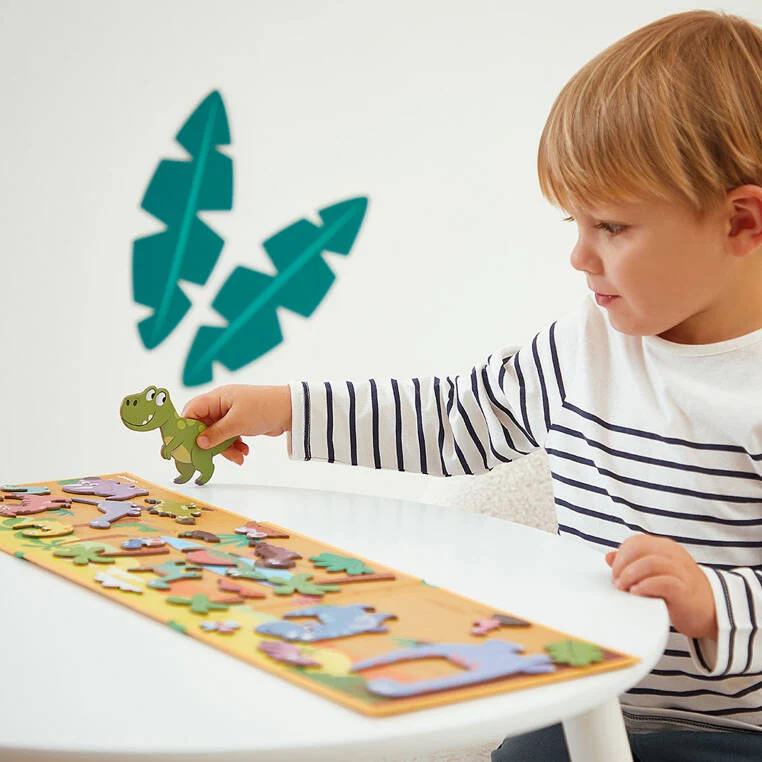 Magnetisches Puzzle Magneti'stories – Dinosaurier