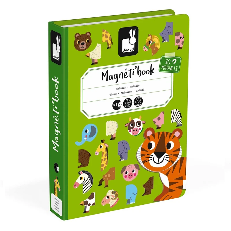 Magnetisches Puzzle Magnetibook – Tiere