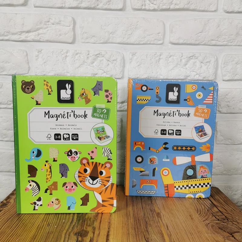 Magnetisches Puzzle Magnetibook – Tiere