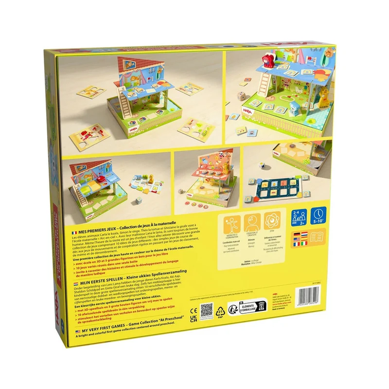 Mes premiers jeux – Collection de jeux À la maternell