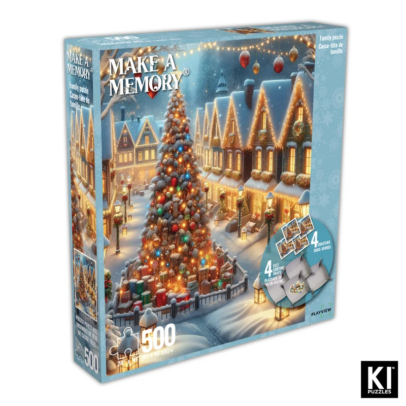 Making Memories - Christmas Tree (Puzzle Party Kit) (500pcs)