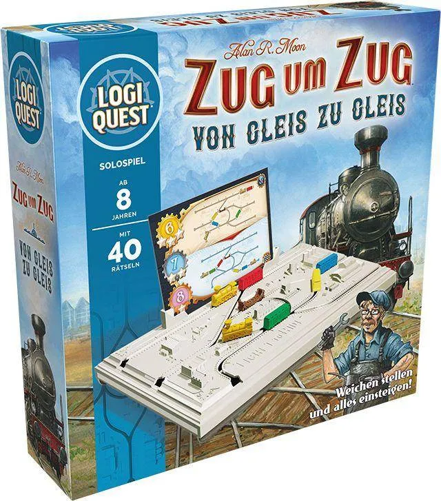 Logiquest - Zug um Zug: Von Gleis zu Gleis