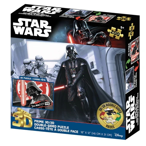 3D/2D - Star Wars - Lucasfilm (Double-Sided) (200pcs)