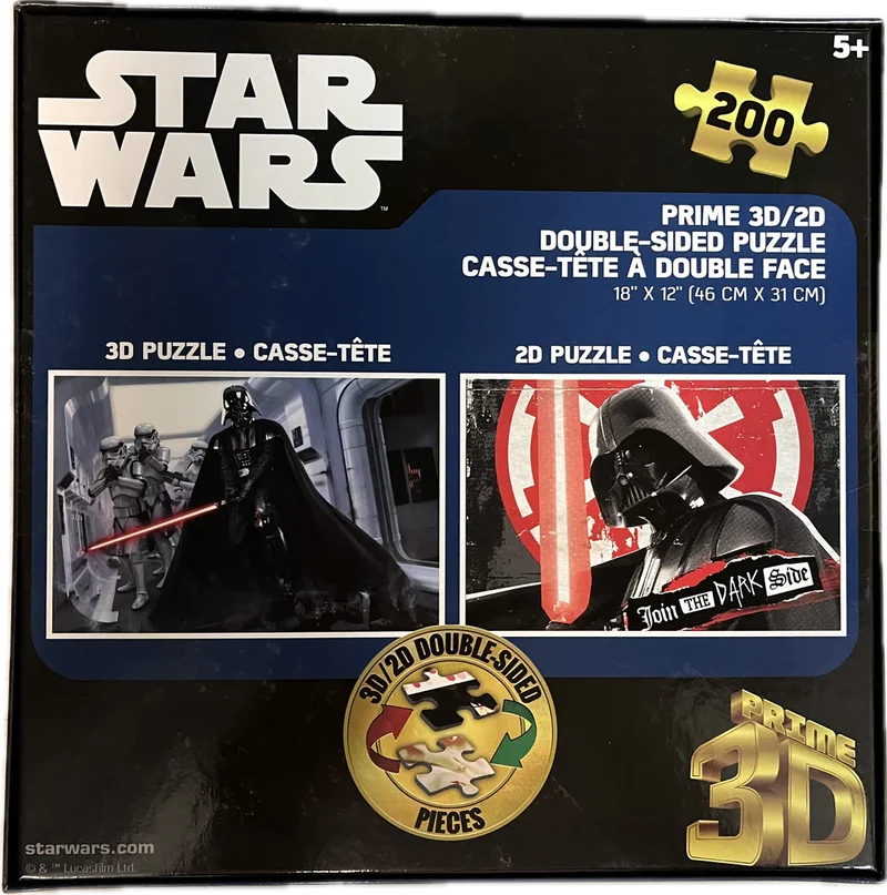 3D/2D - Star Wars - Lucasfilm (Double-Sided) (200pcs)