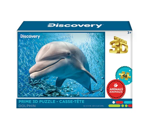 Discovery - Dolphin (3D Puzzle) (48pcs)