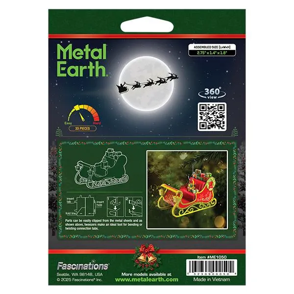 Metal Earth® - 3D Christmas Sleigh