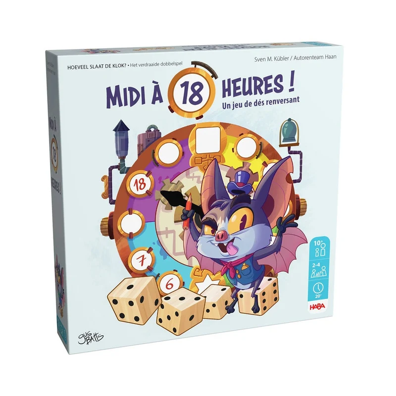 Midi à 18 heures!