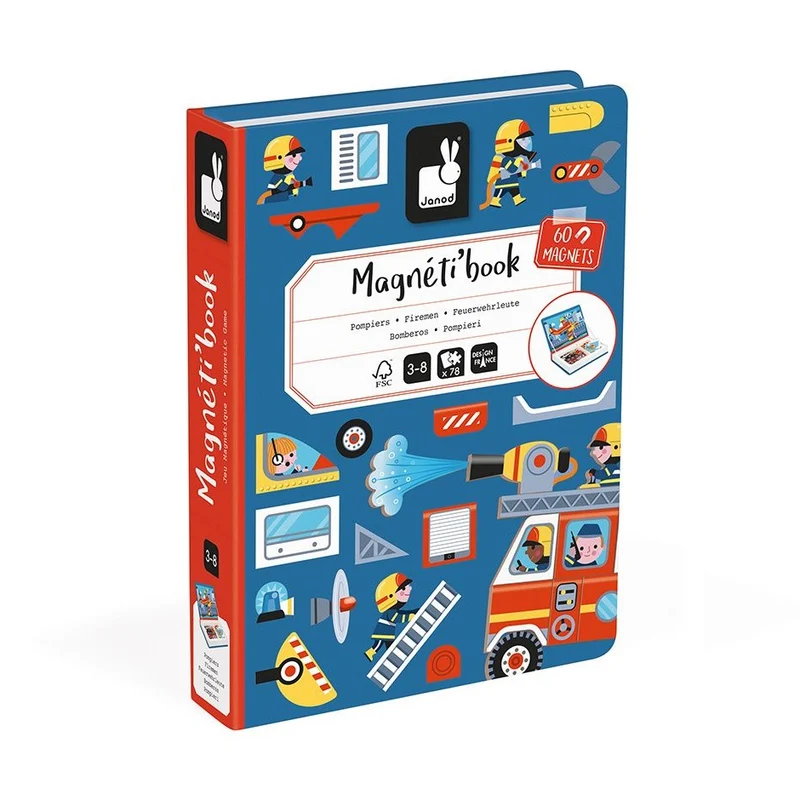 Magnetisches Puzzle Magnetibook – Feuerwehr