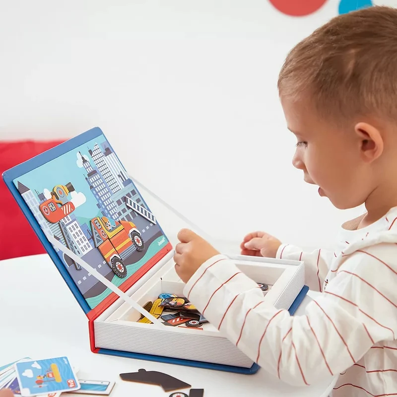 Magnetisches Puzzle Magnetibook – Feuerwehr