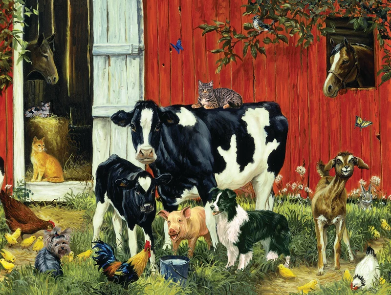 Linda Picken Collection - McDonald's Farm Border Collie (300pcs)