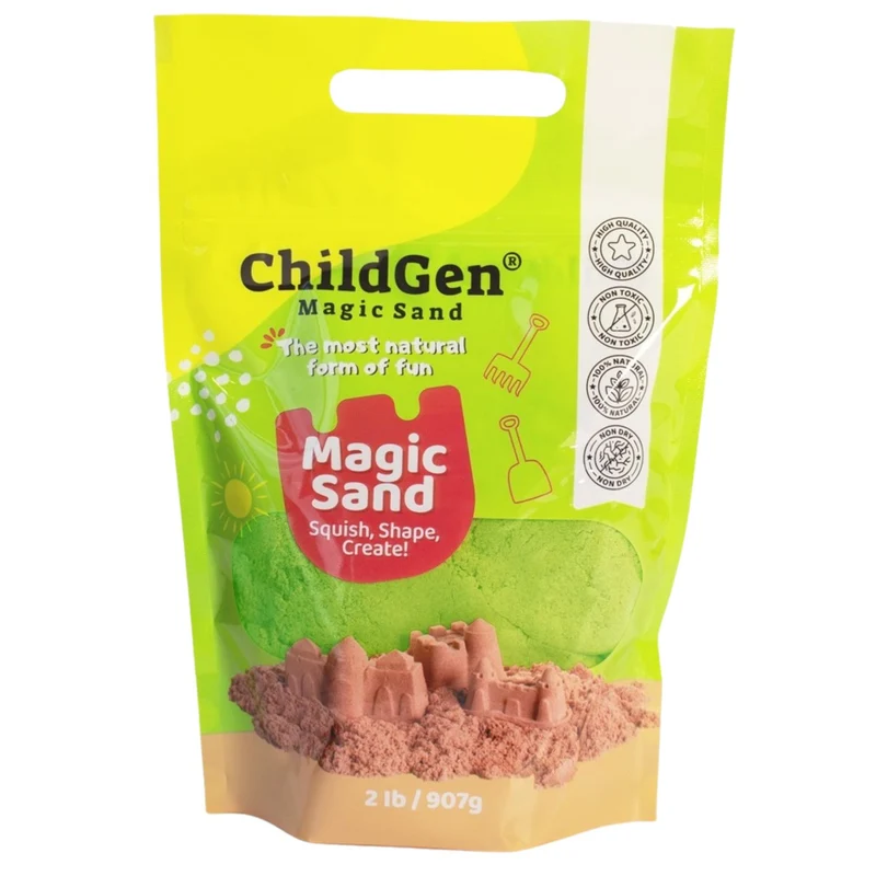 Kinetic Sand, 100 % natürlich – Grün 907 g