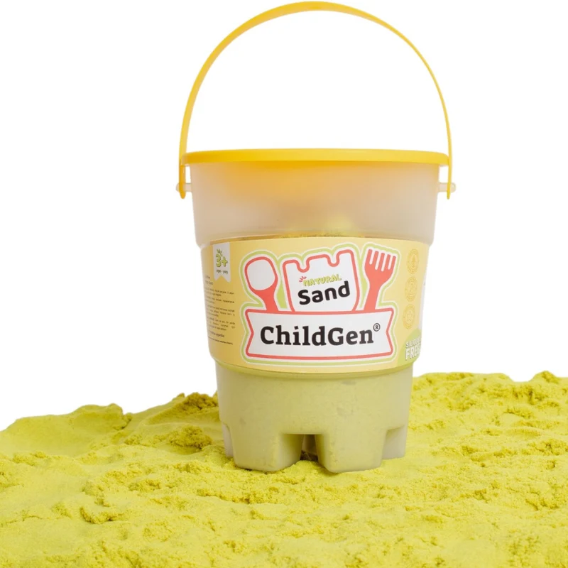 Kinetic Sand, 100 % natürlich – Gelb 500 g
