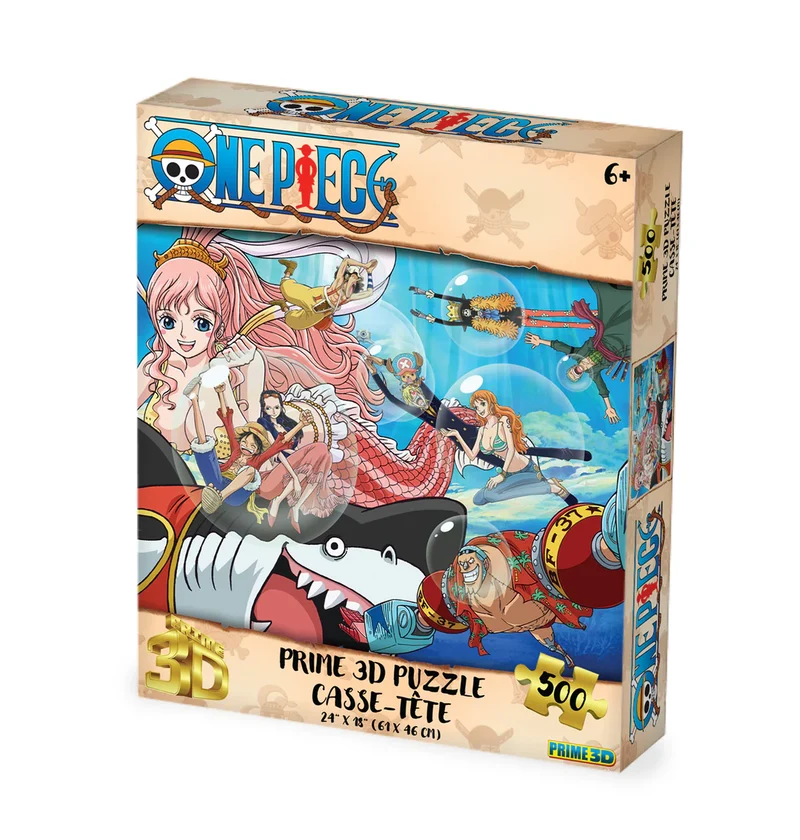 One Piece Luffy Punch (3D) (500pcs)