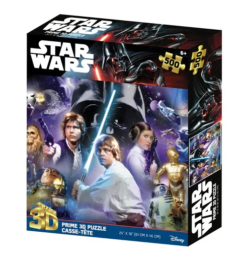 Star Wars - Classic Luke Jedi (3D Puzzle) (500pcs)