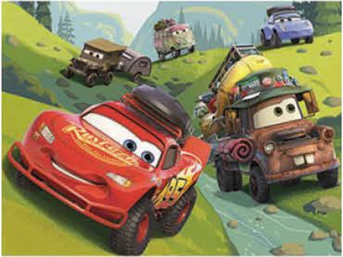 Disney - Cars Off-Road - Dirt, Drift and Ka-Chow! (3D Puzzle) (500pcs)