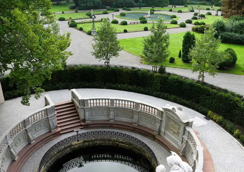 67771 Hintergründe - Schlossgarten Puzzle