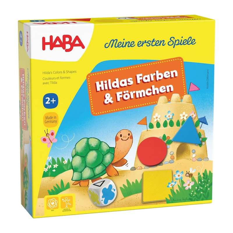 Haba Meine ersten Spiele – Hildas Farben & Förmchen