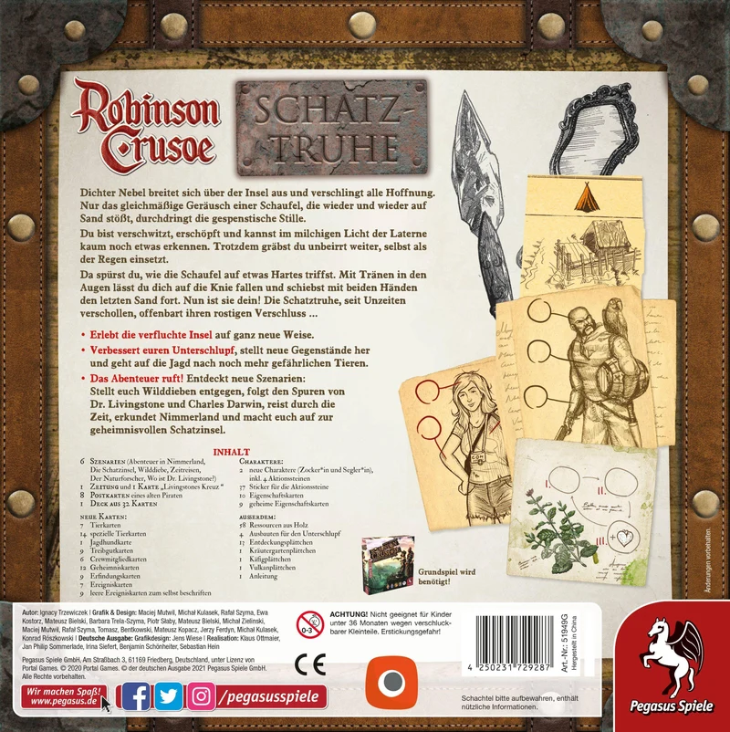 Robinson Crusoe: Schatztruhe