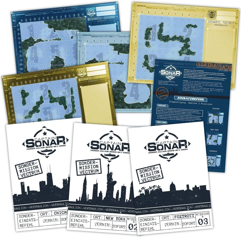Captain Sonar: Mission Vectrum [Mini-Erweiterung]