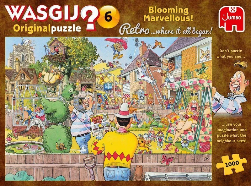Wasgij Retro Original 6: Große Gartenfreunde, 1000 T.