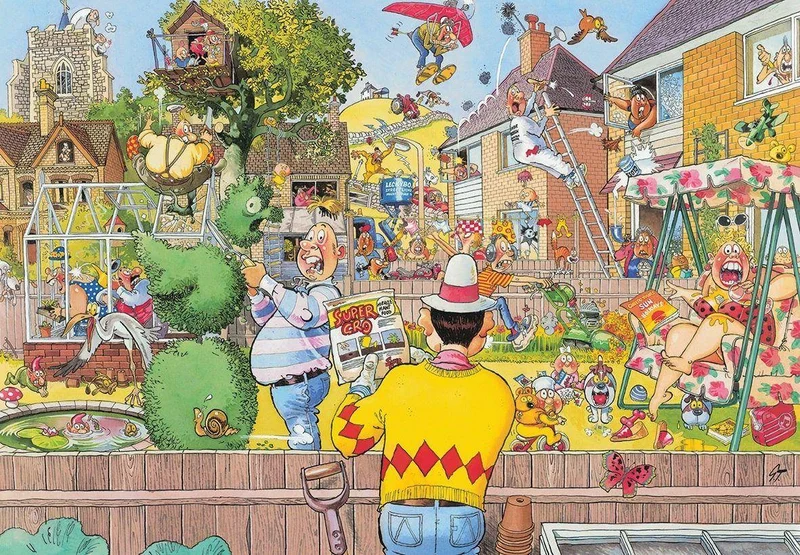 Wasgij Retro Original 6: Große Gartenfreunde, 1000 T.