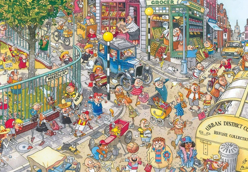 Wasgij Retro Destiny 6: Kinderspiel!, 1000 T.
