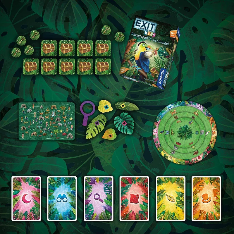 EXIT - Das Spiel Kids: Rätselspaß im Dschungel