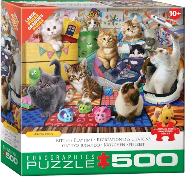 Kittens Playtime (500 Large)