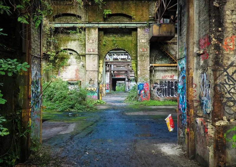 67922 Industrie - altes Fabrikgelände Puzzle