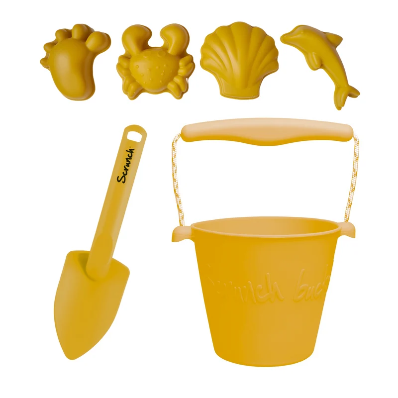 Sandspielzeug-Set - Senf