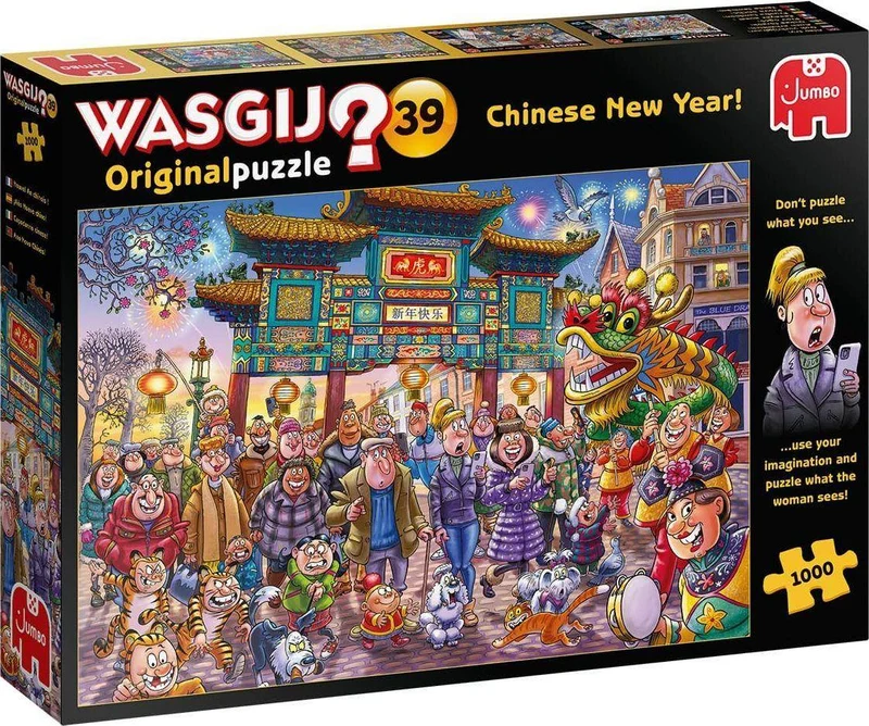 Wasgij Original 39: Chinesisches Neujahrsfest, 1000 T.