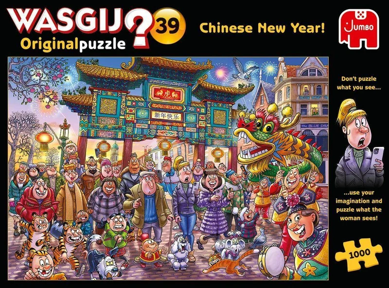 Wasgij Original 39: Chinesisches Neujahrsfest, 1000 T.