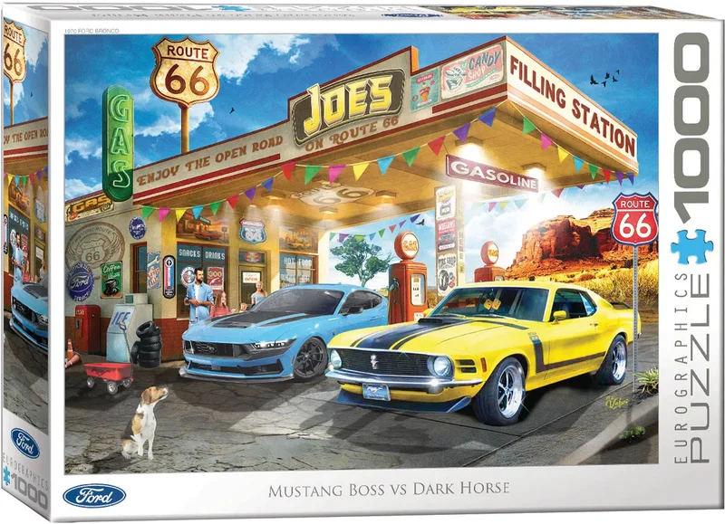 Ford - Mustang Boss vs Dark Horse