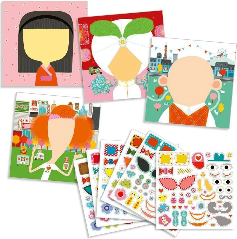 Stickerbilder: Jeder ist anders