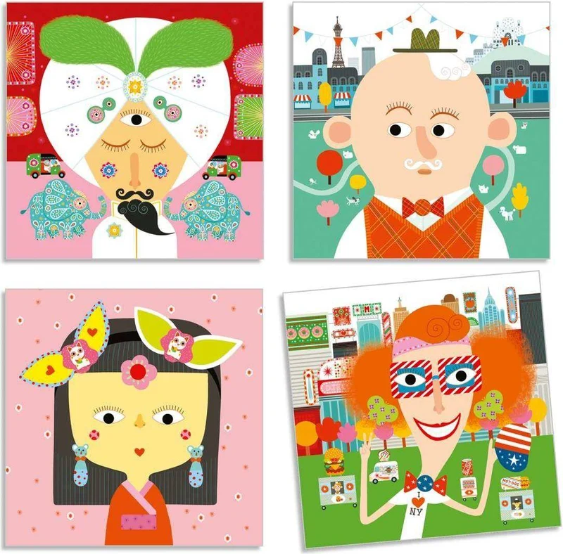 Stickerbilder: Jeder ist anders