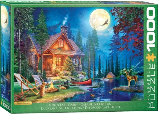 Moon Lake Cabin, Dominic Davison (1000pcs)