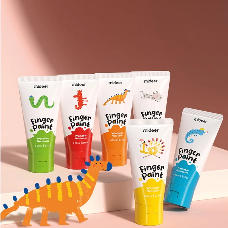 Fingerfarben – 6 Farben