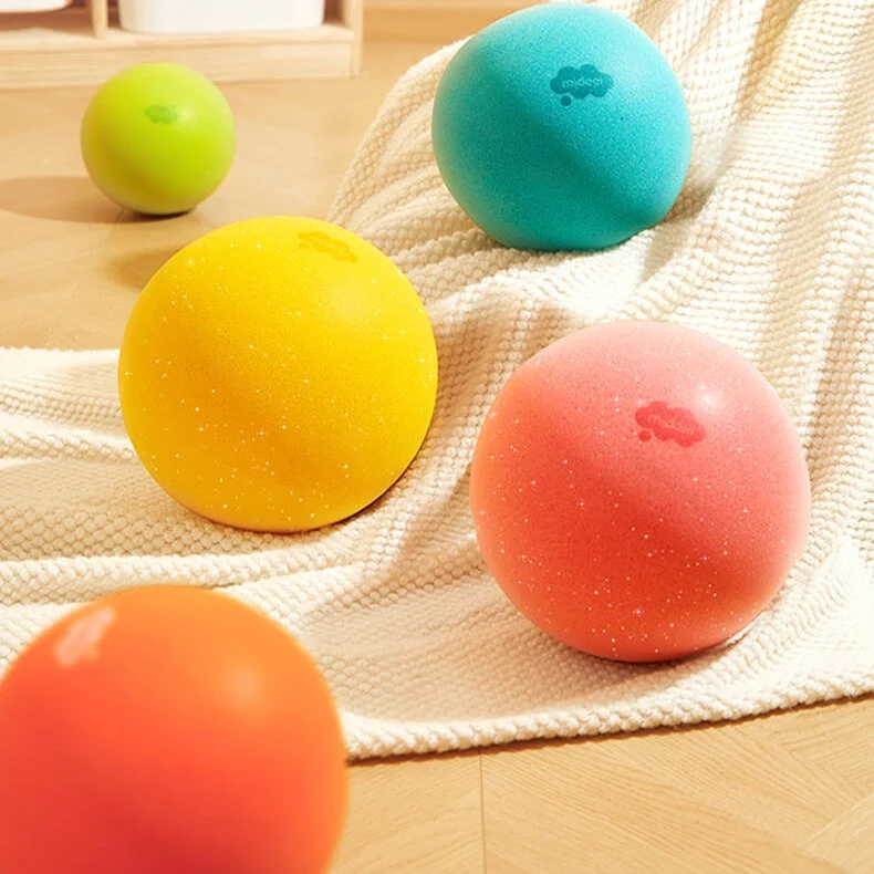 Leiser Plüschball – Tropisches Orange