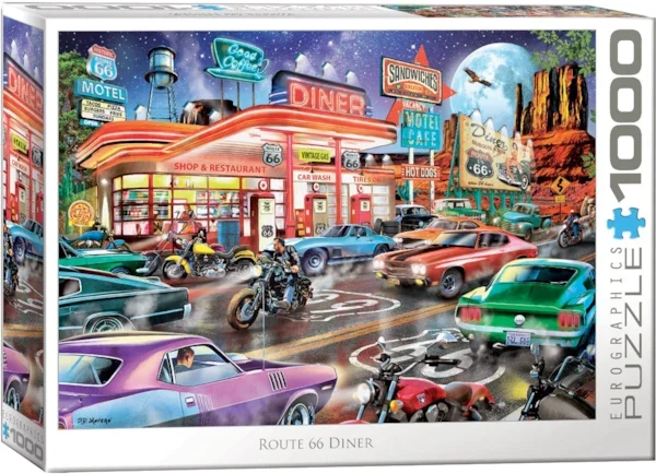 Route 66 Diner, P.D. Moreno (1000pcs)
