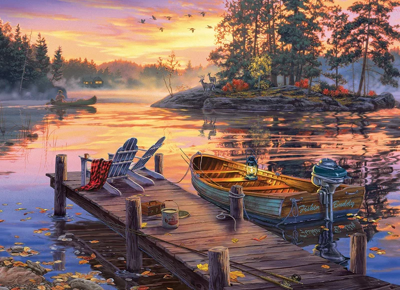 Morning Paradise, Darrell Bush (500pcs)