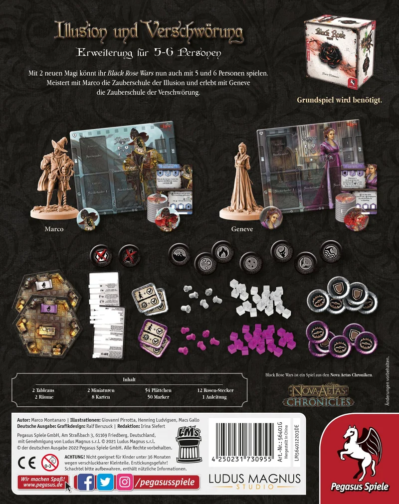 Black Rose Wars: Illusion und Verschwörung [Erweiterung]
