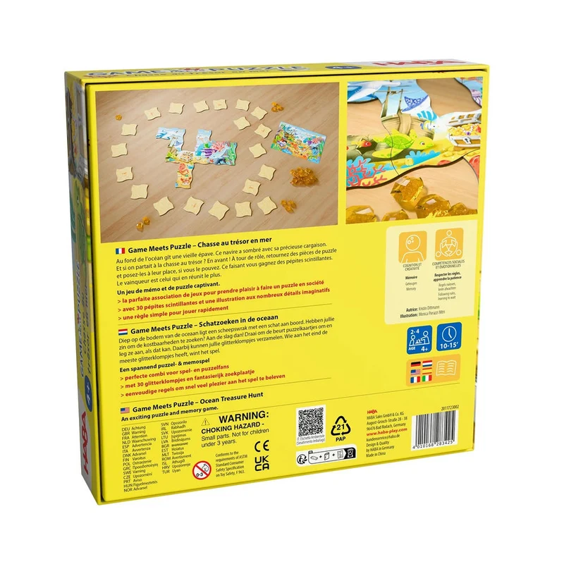 Game meets Puzzle - Chasse au trésor en mer